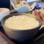 HARERUYA - 刺身定食(\1,850)　ご飯