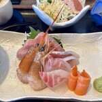 HARERUYA - 刺身定食(\1,850)