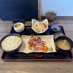 HARERUYA - 刺身定食(\1,850)