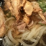 大地のうどん 博多駅ちかてん - クリアなスープ