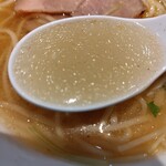 麺家 たけ田 - スープの感じ