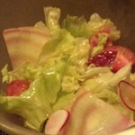 鉄板キュイジーヌ長尾 - サラダ