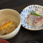季節料理 進 - 小鉢＆お造り