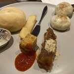 Karuizawa Marriott Hotel - ミニ信州おやき、パン他