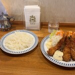 たかしち - エビフライライス¥1200