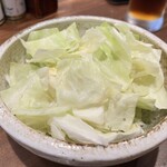 炭火焼鳥 たけ藏 - キャベツ(サービス)