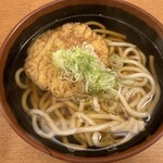 松屋 - 丸天ぷらうどん