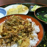 するめ烏賊（いか）かき揚丼