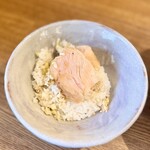 improv. - ”鶏刺し”のような食感