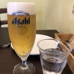 Oppla da Gtalia - 生ビール（スーパードライ）：７００円（ランチ）