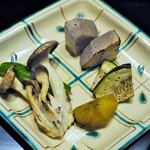 馳走のかぜ - 2014.10お昼のミニコース秋野菜の焼き物