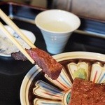 馳走のかぜ - 2014.10お昼のミニコースお肉は近江牛