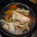 馳走のかぜ - 私はアレルギーなので鯛のお吸い物にしてくれました。
