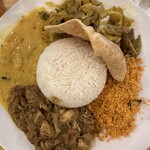 アラリヤ ランカ - Bセット。ゴハンSサイズだけど、150gある