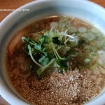 麺 一直 - 濃い目の味で付け汁としてグッド