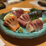 旬の鮮魚と日本酒 作 - 