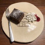 西洋料理店 もりたろう - デザート(チョコレートブラウニー)