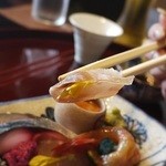 馳走のかぜ - 新鮮なお造り。2014.9昼