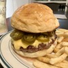 バーガージョーズ - 料理写真:グリーンチリチーズバーガー