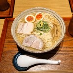 煮干しそば 鶏そば 藍 - 