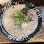 博多一双 - 味玉ラーメン　普通