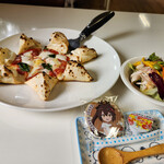 cafe&pizza BOSCO - ひと口で恋するBOSCOの星ピザ～☆