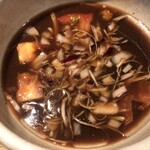鴨出汁中華蕎麦 麺屋yoshiki - 「鴨と蟹のつけ麺（トマト）」