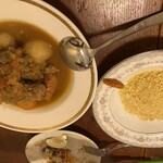 passe temps - ラムのクスクス。結構お腹いっぱいになる。