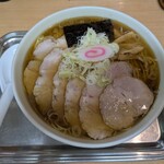 大宮大勝軒 - チャーシュー麺1400円、麺硬めネギ多め、大盛り+250円。