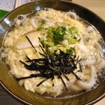 幸家 - 卵とじうどん