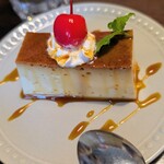 肉バル スノーキー - 固めのプリン♡ちょっとレトロで懐かしい( *´꒳`* )♪︎