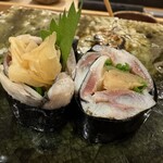 鮨桂太 - 鰯ガリ巻き　◎