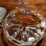 レストラン ナズ - 信州サーモンに奈良漬けを