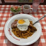 スパゲッティーのパンチョ プレナ幕張店 - ナポリタン大王道、ツナトマサラダ、1740円