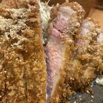 とんかつ しお田 - たっぷりロースかつ御膳(2025年9月16日撮影)