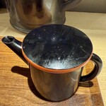 Tokyo Style Noodle ほたて日和 - スープ割り用の出汁・・・これ最高です❣️