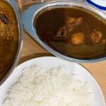 Bay&Leaf 横浜 - カシミールカレーと茄子キーマ