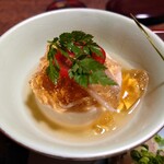 閑祥庵 禅紫 - 落花生豆腐