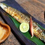 閑祥庵 禅紫 - 秋刀魚の塩焼き