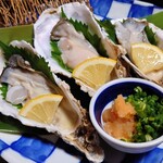 閑祥庵 禅紫 - 生牡蠣