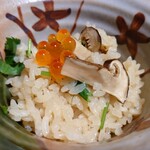 閑祥庵 禅紫 - 松茸の土鍋炊きご飯