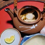 閑祥庵 禅紫 - 松茸の土瓶蒸し