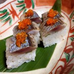 閑祥庵 禅紫 - しめ秋刀魚寿司