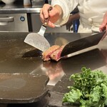 鉄板 KITAZUMI - 目の前で焼いていただきます✨