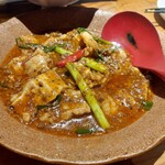 中華バル UMAMITASU - スーパー麻婆ホルモン