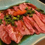 炭火焼 ゆうじ - カシラ刺し