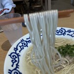 豚そば月や 北新地店 - ▪細麺