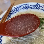 豚そば月や 北新地店 - ▪スープ
