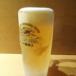 心人 - 風が冷たくなっても キンキンに冷えた生ビールはやっぱり美味しいですネ！