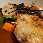 HIGUMA - チキンのアップ